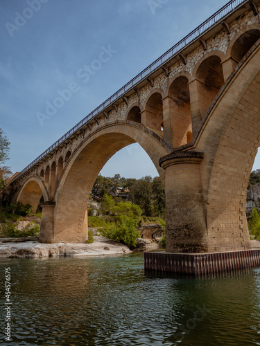 Ancient arch bridge in Provence, France © Arkady Abovsky