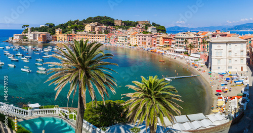 Fototapeta Naklejka Na Ścianę i Meble -  Sestri Levante - Baia del Silenzio - Genova, Liguria