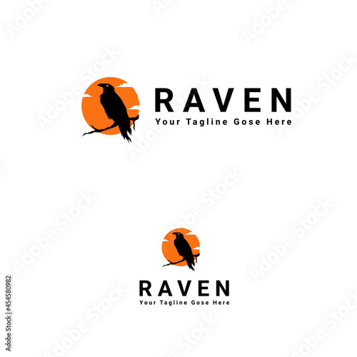 Raven logo design 