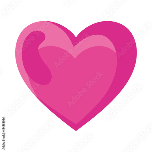 Isolated heart icon