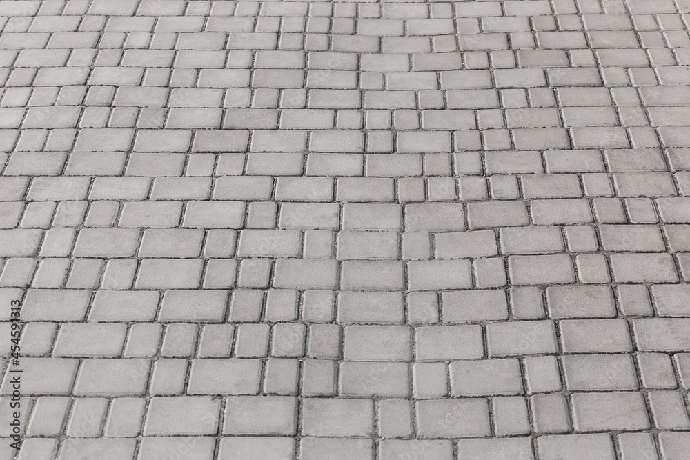 Surface urban grey floor texture paving stone mosaic tiles gray road slab background