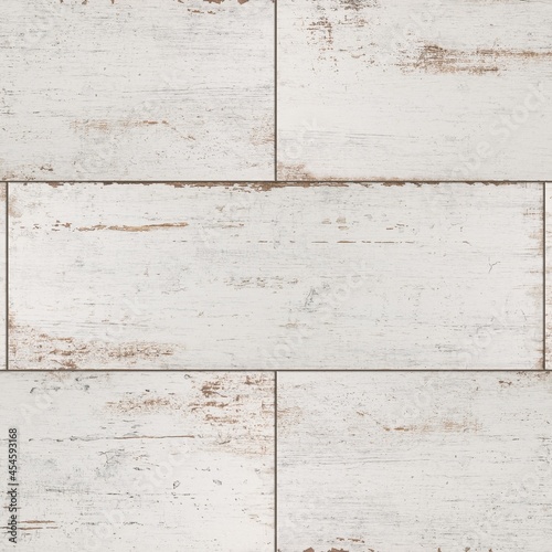 Porcelain wall and floor tile texture with weathered wood look design