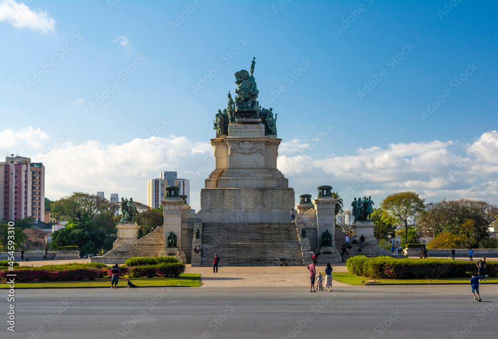 Monumento à Independência do Parque da Independência localizado na cidade de São Paulo