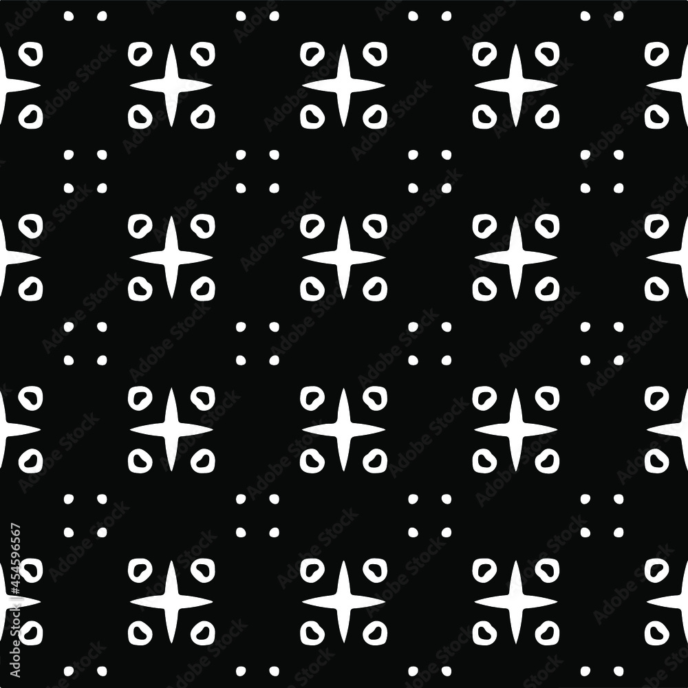 eamless vector pattern in geometric ornamental style. Black and white pattern. eamless vector pattern in geometric ornamental style. Black and white pattern.