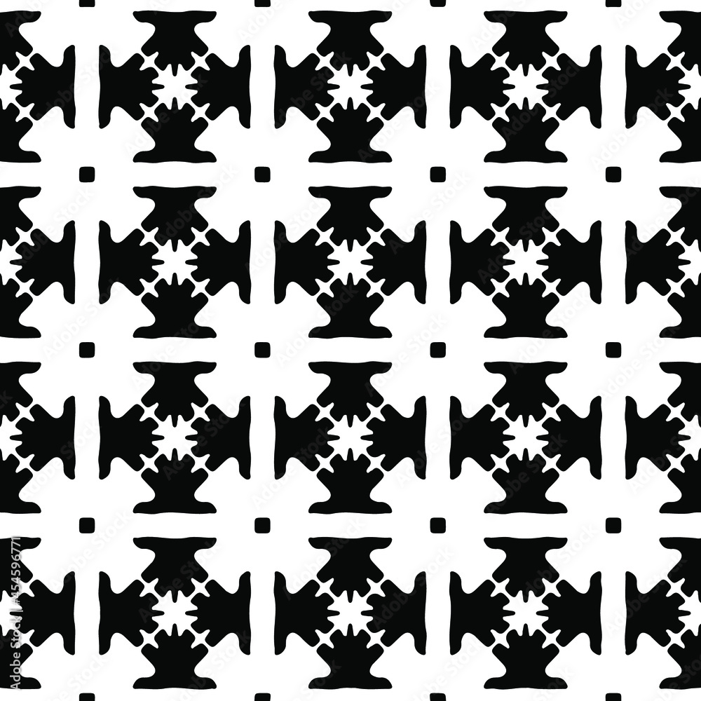 Vector pattern with symmetrical elements . Repeating geometric tiles from striped elements. black patterns. Vector pattern with symmetrical elements . Repeating geometric tiles from striped elements. black patterns.