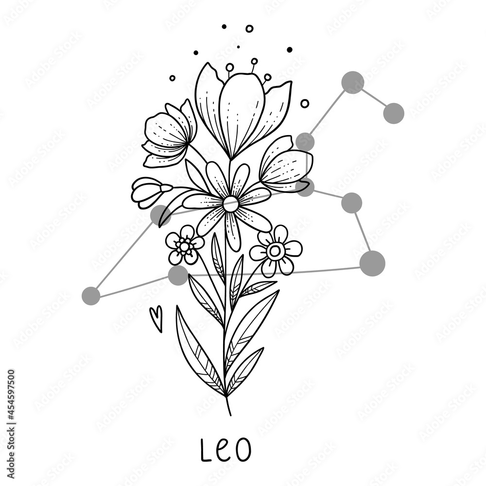 Zodiac Flower Design Aries by DAngeline on DeviantArt