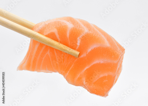 Salmon sashimi has omega 3 and tastes good.