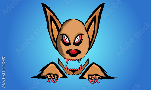 Devil Animal Art Work Logo Design Character Ghost Monster Graphic symbol