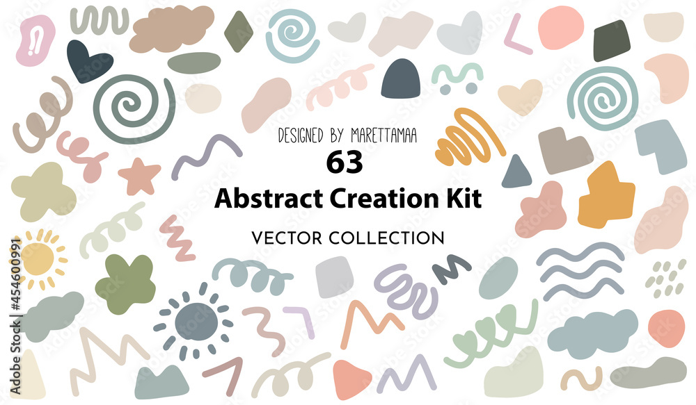 Pastel Abstract Creation Kit for Nursery