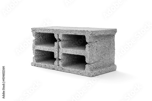 Photos Gray cement cinder block