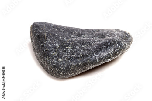 Macro mineral stone Biotite a white background photo