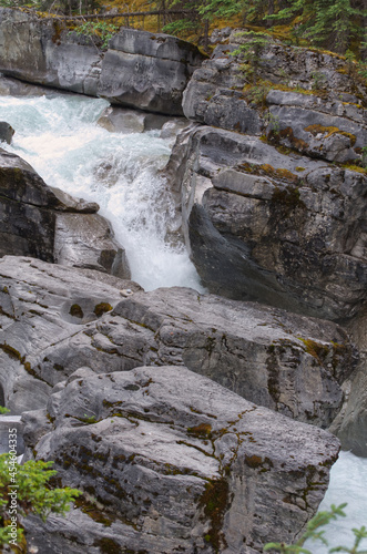 The Rushing Waters in Maligne Canyon © RiMa Photography
