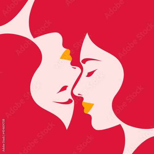 diversity of love - gay couple looking at each other closely