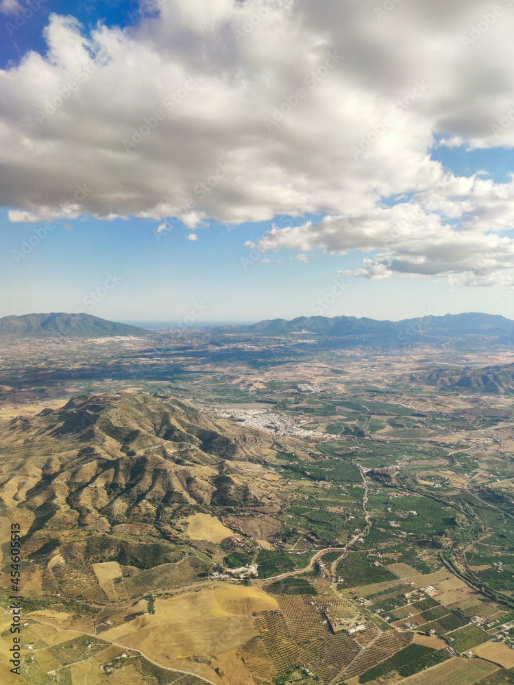 Beautiful high angle drone shot of a small village with cultivated fields
Beautiful high angle drone shot of a small village with cultivated fields