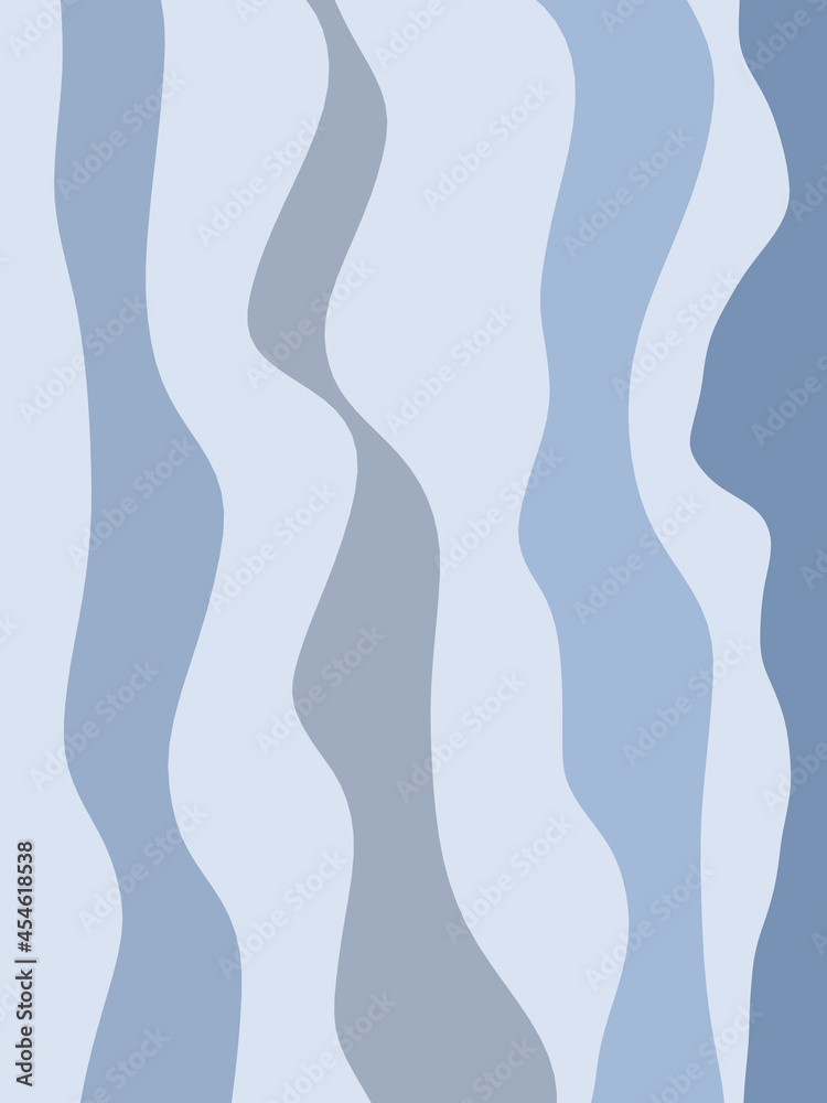Abstract background. Vertical geometric stripes in actual lavender shades. wallpaper