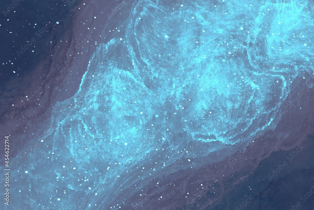 Fototapeta premium abstract space background color splash 