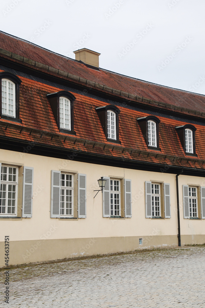 Windows in Solitude palace, Stuttgart, Germany