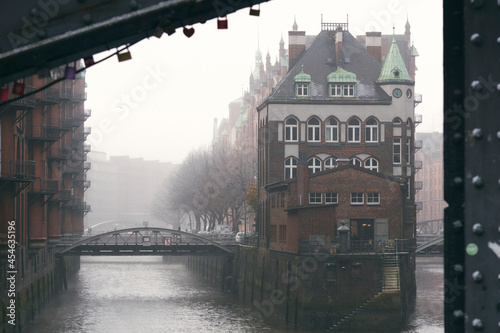 Speicherstadt bei Schnee