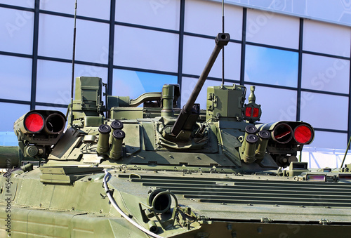 Fototapeta Armament of a new generation infantry fighting vehicle
