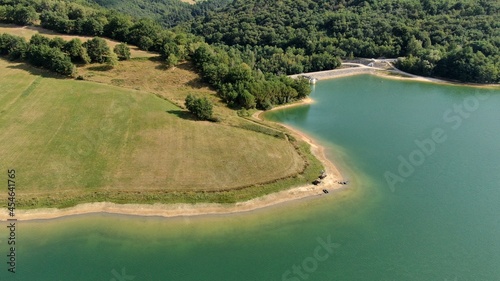 Lac et Barrage de Filheit, site naturel du Mas d'Azil, Ariège 09 France, Europe