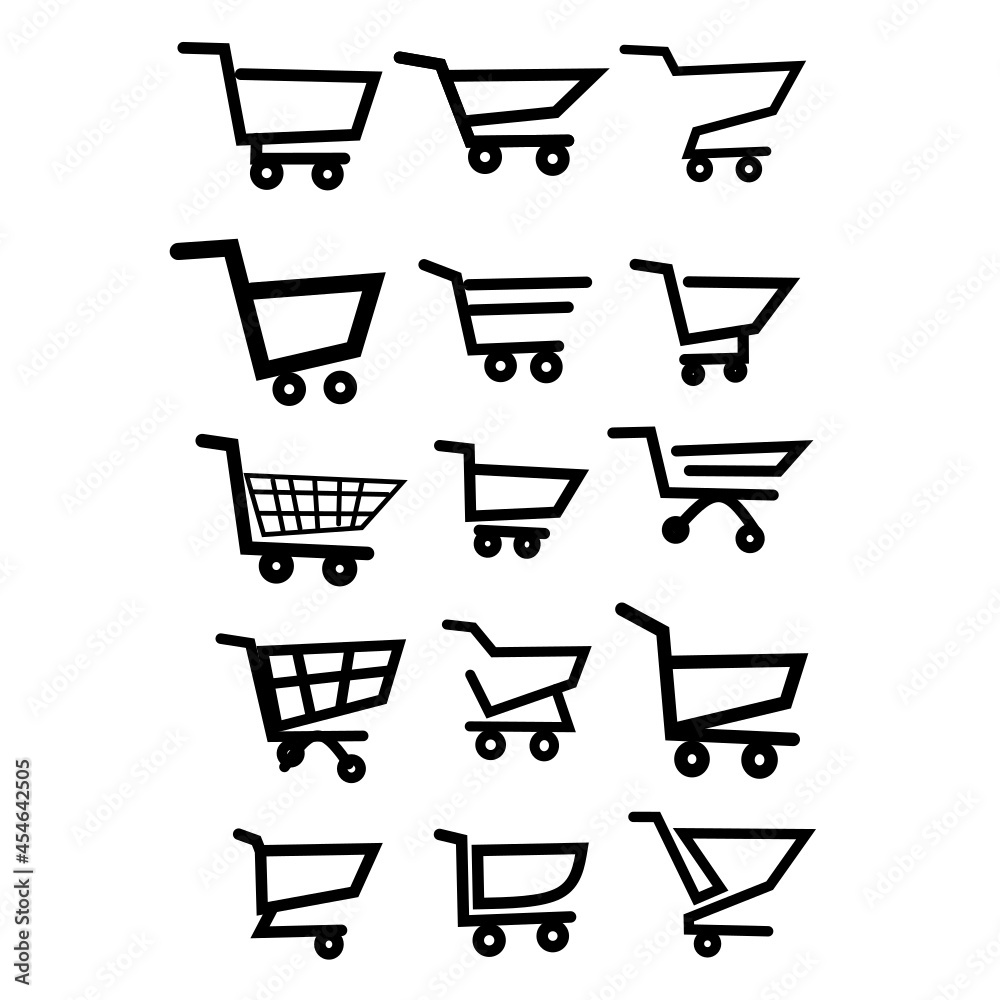 shopping cart sign