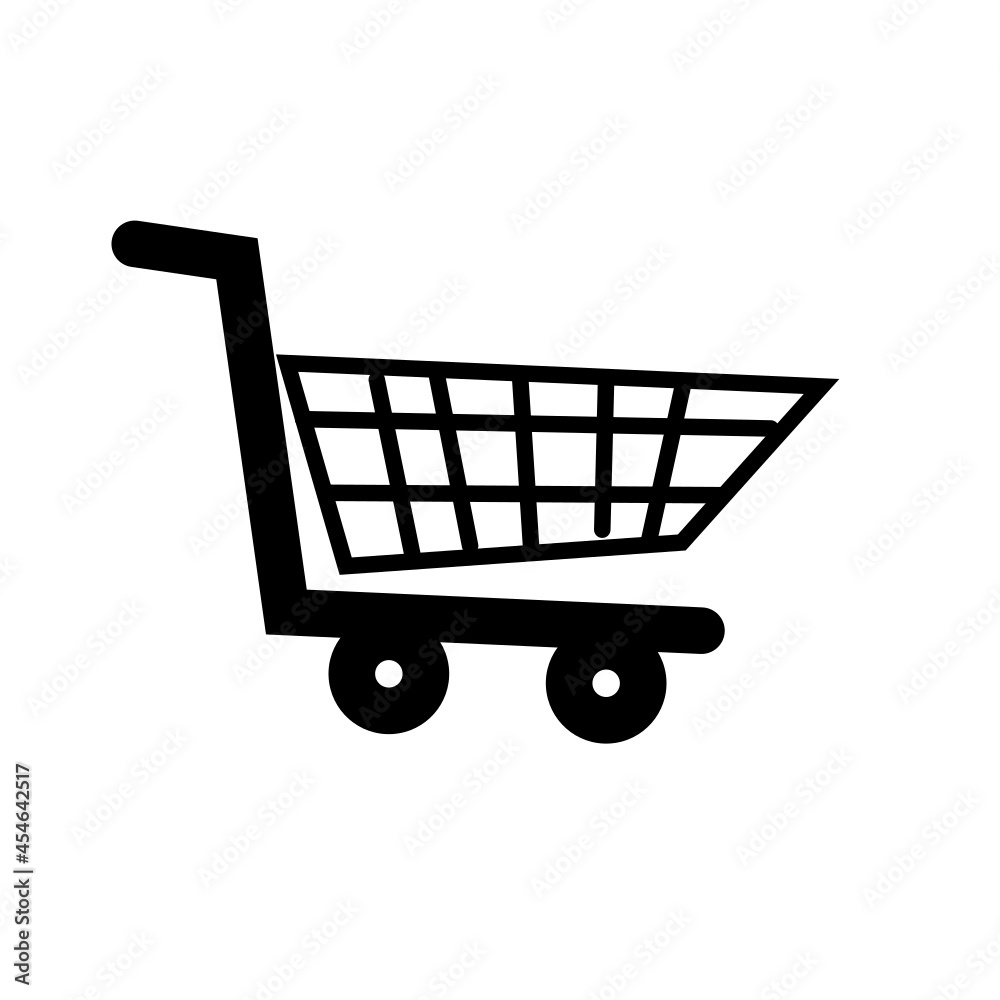 shopping cart isolated on white shopping cart isolated on white