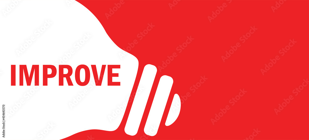 Obraz premium improve in lamp background illustration