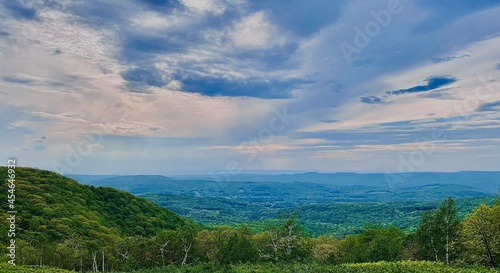 landscape with clouds