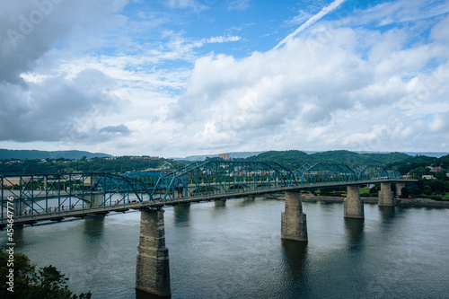 Wallpaper Mural bridge over the river Torontodigital.ca