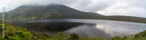 Heart shaped Lake Ouler Tonelagee Mountain, Wicklow County, Ireland. photo