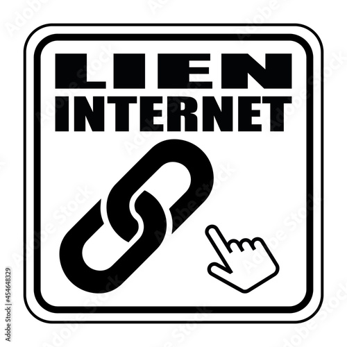 Logo lien internet.