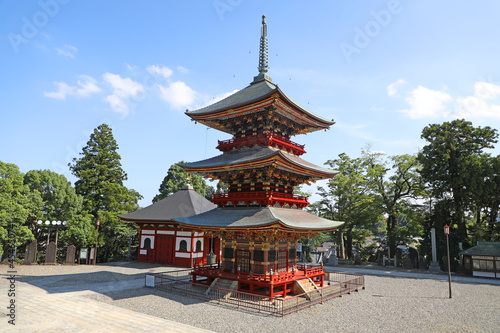 成田山新勝寺の三重塔 © PhotoNetwork
