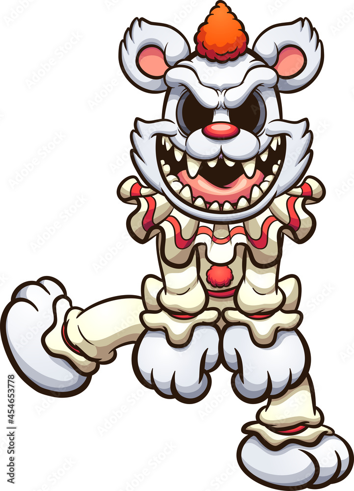 easy scary clown drawings - Clip Art Library