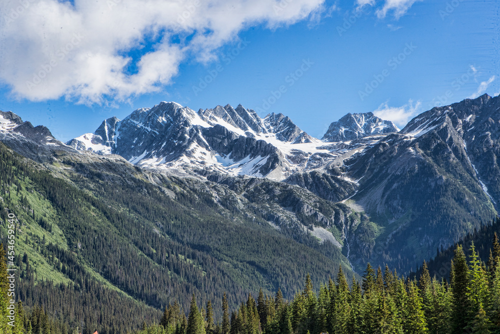 A mountain landscape. Taken in Banff, Canada
