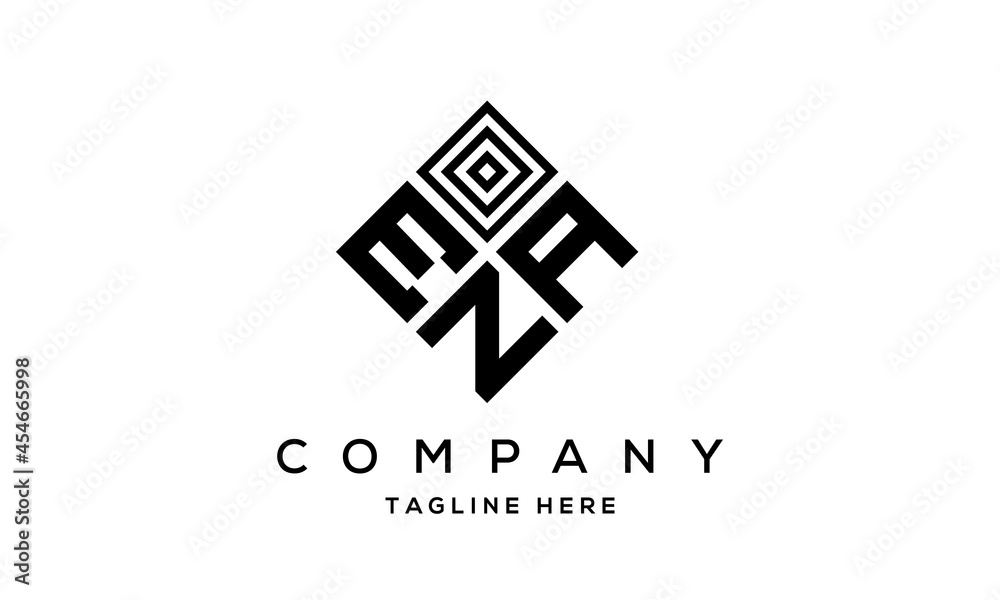 EAN square three latter logo vector EAN square three latter logo vector