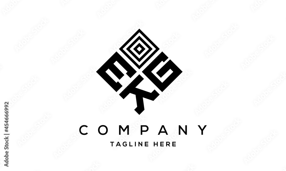 EGK square three latter logo vector EGK square three latter logo vector