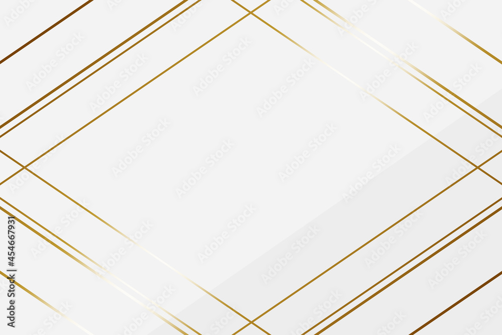 高級感のあるダイヤ背景 長方形 ホワイト ゴールド Stock Illustration Adobe Stock