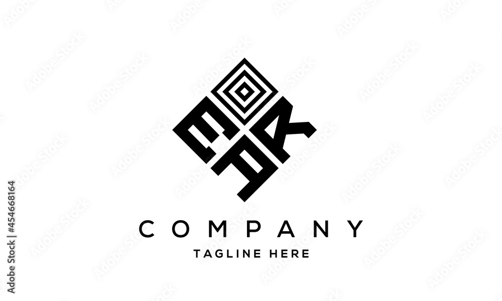ERA square three latter logo vector ERA square three latter logo vector