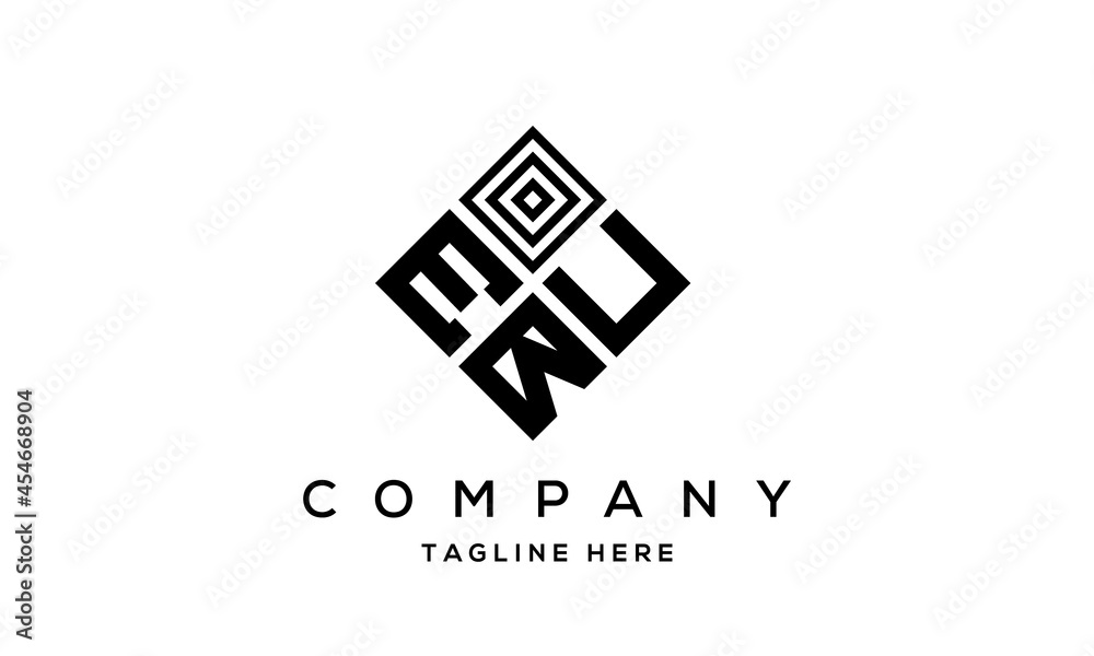 EUB square three latter logo vector EUB square three latter logo vector