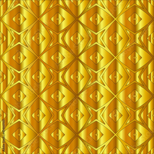  Gold metal texture background vector illustration 
