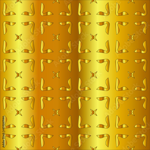  Gold metal texture background vector illustration 
