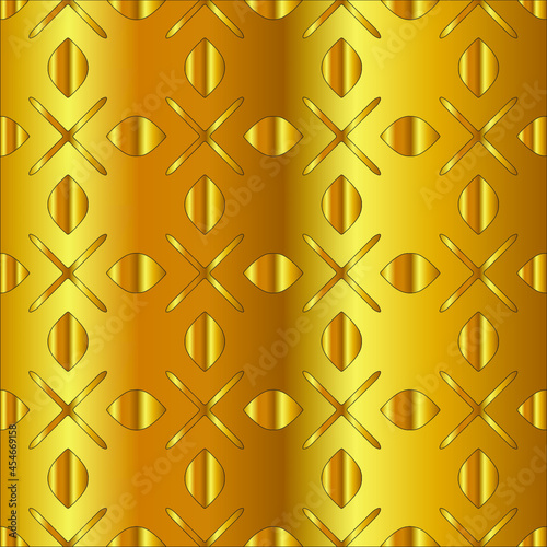  Gold metal texture background vector illustration 

