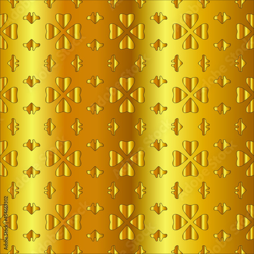  Gold metal texture background vector illustration 
