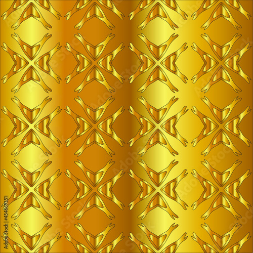  Gold metal texture background vector illustration  