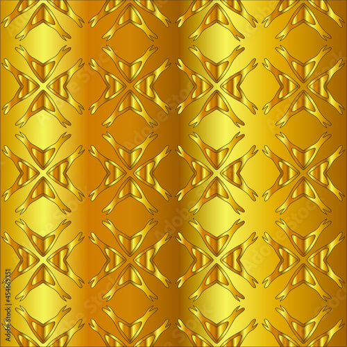  Gold metal texture background vector illustration 
