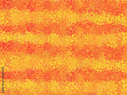 Stippling yellow and orange abstract background.