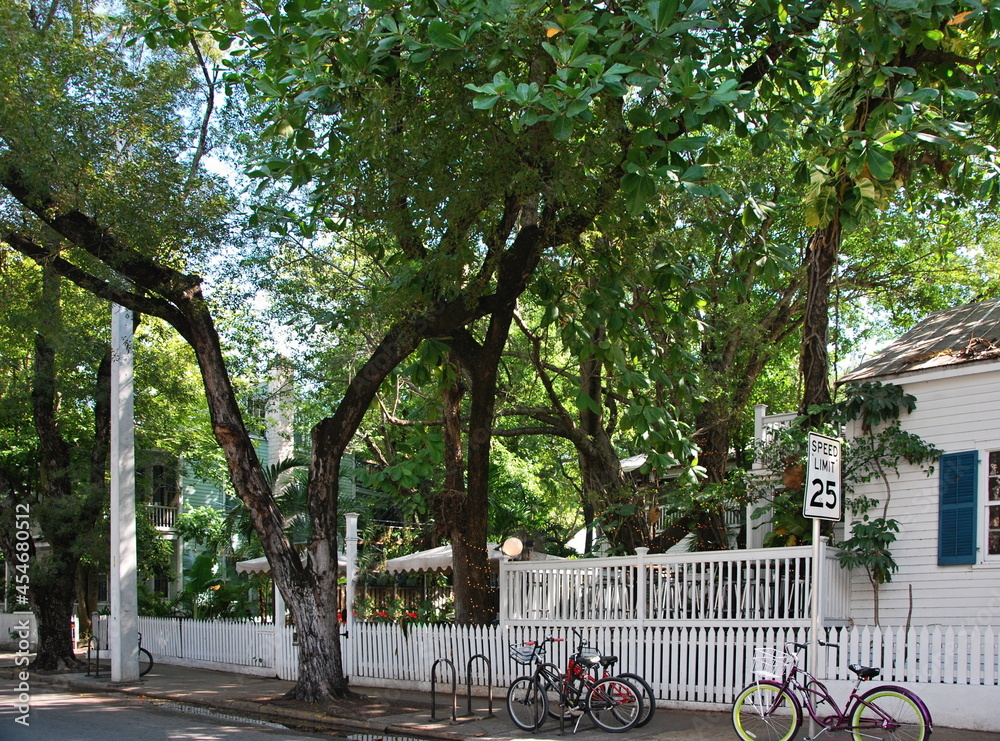 Strassenszene in Key West, Florida Keys