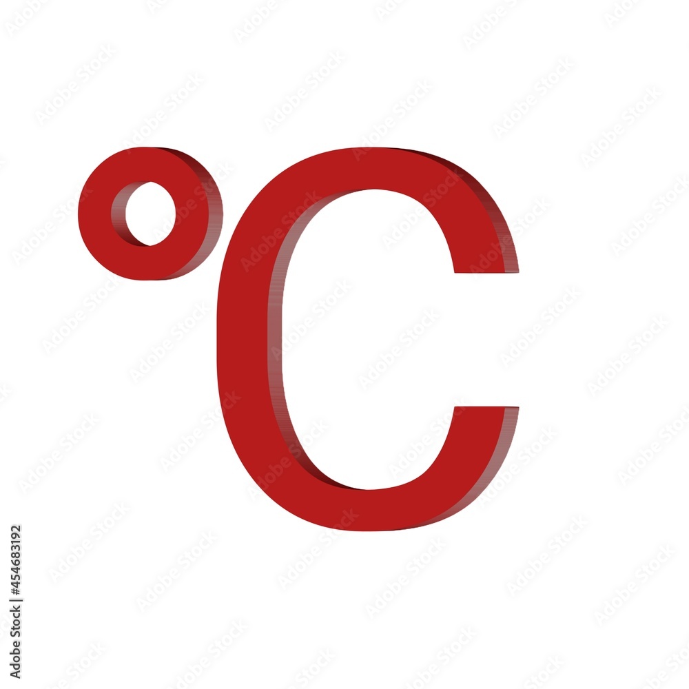 red number zero copyright 3d letter sticker icon red number zero copyright 3d letter sticker icon