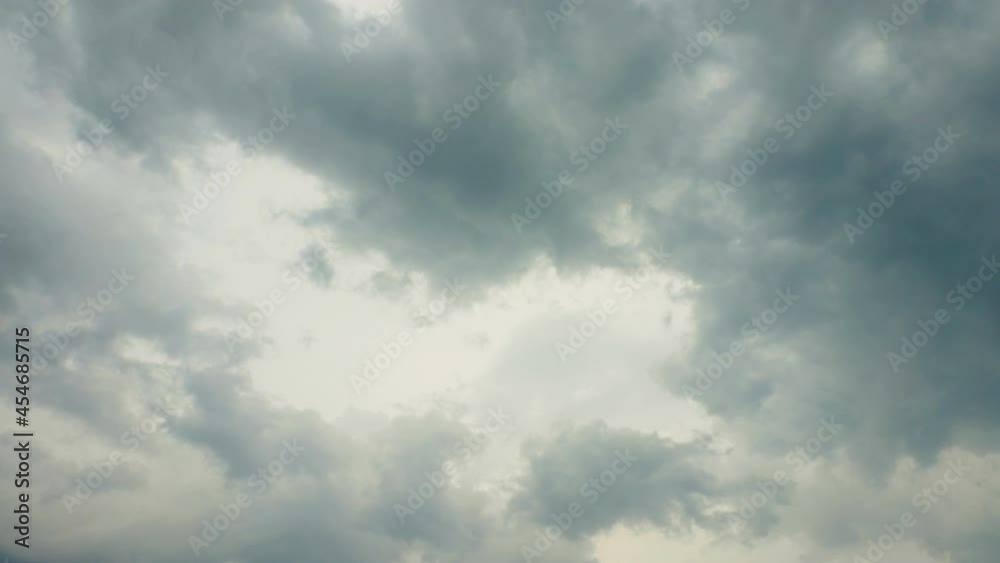 A black thick clouds in the sky as a sign of raining in Estonia A black thick clouds in the sky as a sign of raining in Estonia