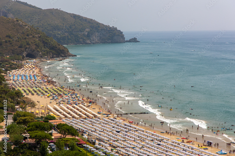 beach view Sperlonga Lazio Italy